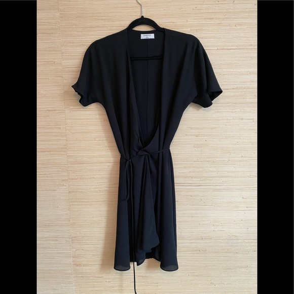 Babaton Dresses & Skirts - Babaton - Black wrap dress
